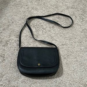 Black crossbody bag
